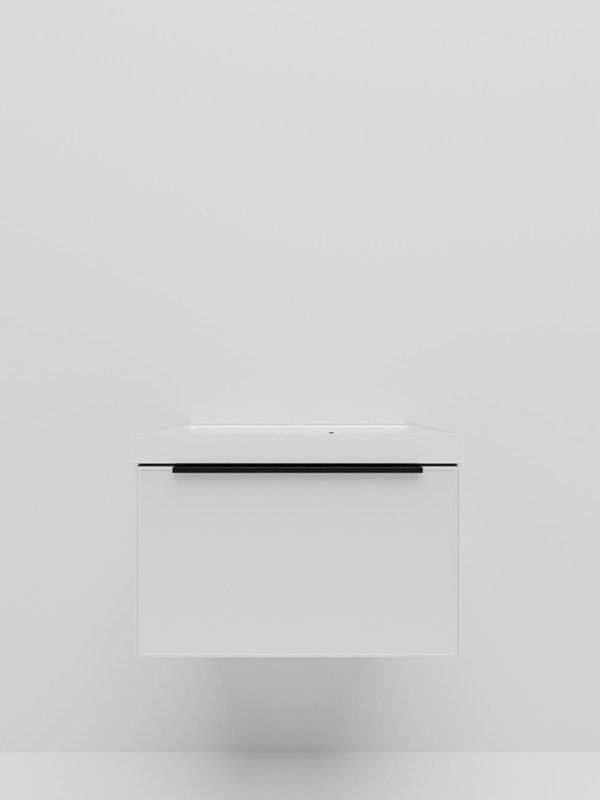 Тумба под раковину La Fenice SIMPLA Bianco белая 60 см