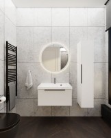 Тумба под раковину La Fenice SIMPLA Bianco белая 60 см
