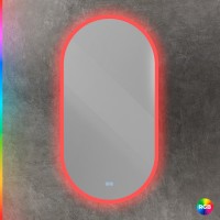 Зеркало Cezares Ellisse 50 с подсветкой