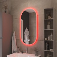 Зеркало Cezares Ellisse 50 с подсветкой