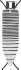 Гладильная доска Brabantia B 118326 124х38 редеющие линии
