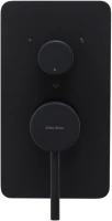 Встраиваемый смеситель для душа и ванны Allen Brau Priority 5.31A11-31 С ВНУТРЕННЕЙ ЧАСТЬЮ, матовый черный