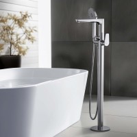 Напольный смеситель для ванны с душем AQUATEK Бетта AQ1145CR С ВНУТРЕННЕЙ ЧАСТЬЮ, хром