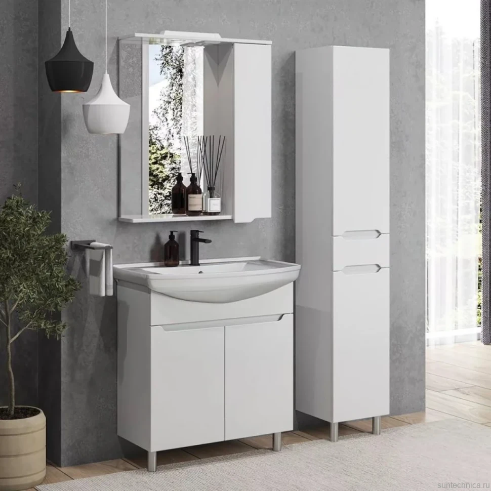 Зеркало SanStar Bianca 60 белое