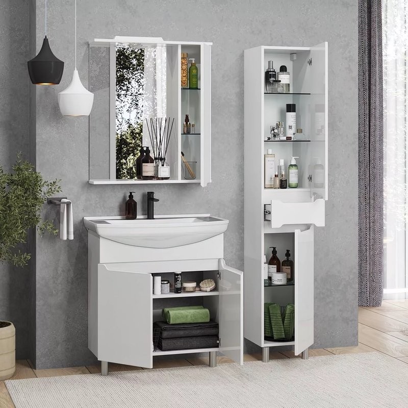 Зеркало SanStar Bianca 60 белое