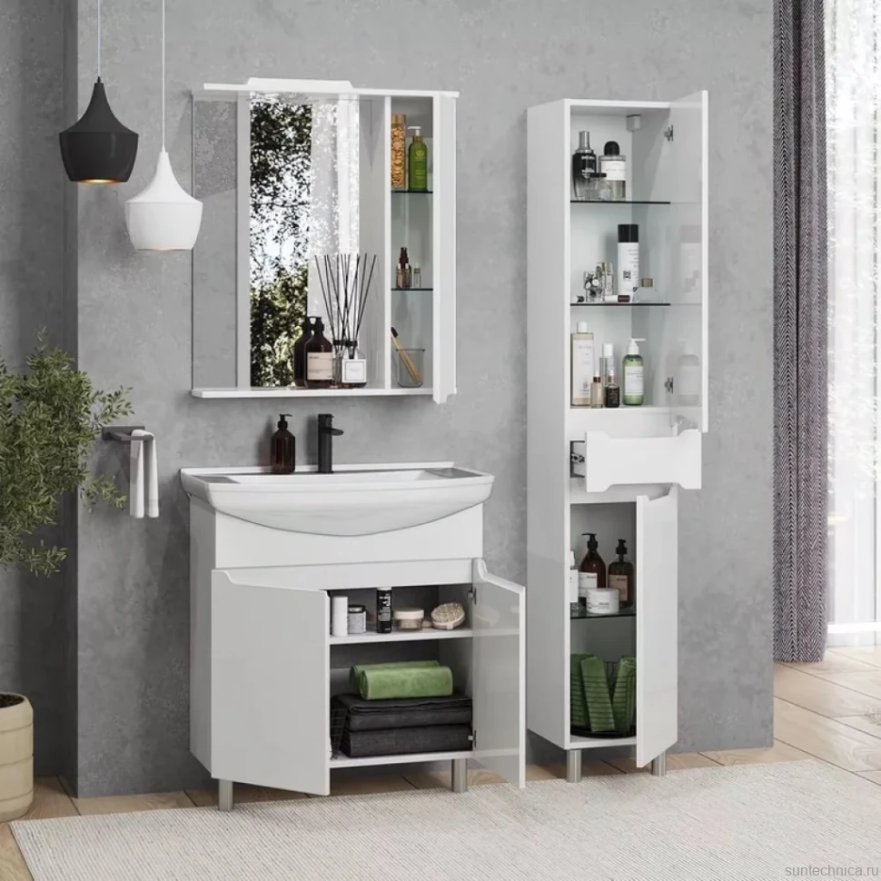 Зеркало SanStar Bianca 60 белое
