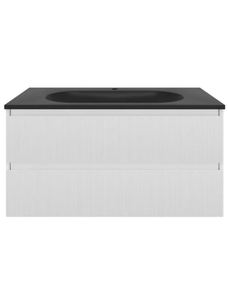 Тумба под раковину без столешницы Vincea Welle 100 m.white soft-touch