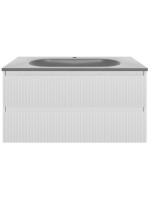 Тумба под раковину без столешницы Vincea Welle 100 m.white soft-touch