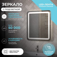 Зеркало Vigo Jess Classic 60 с подсветкой