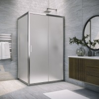 Душевой уголок Vegas Glass ZP+ZPV Tur Novo h1900 120*70 08 10 профиль глянцевый хром, стекло сатин