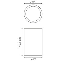 Стакан для зубных щеток Wasserkraft Neime K-1928 рисунок