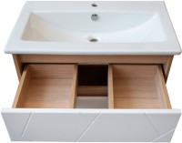 Мебель для ванной комнаты ASB-Mebel Диана 75 белый глянец