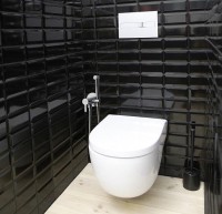 Гигиенический душ Ramonsoler Drako 336801WC со смесителем, С ВНУТРЕННЕЙ ЧАСТЬЮ, хром