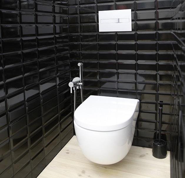 Гигиенический душ Ramonsoler Drako 336801WC со смесителем, С ВНУТРЕННЕЙ ЧАСТЬЮ, хром