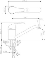 Комплект  Раковина Roca Debba 60x48 + Пьедестал для раковины Roca Debba 33799000Y + Смеситель для раковины Rossinka Y Y35-22 + Сифон для раковины Wirq