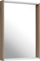 Зеркало ASB-Mebel Лавре 60 дуб бардолино, белое