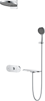 Душевой комплект Vincea VSFW-2F12TCH С ВНУТРЕННЕЙ ЧАСТЬЮ, хром
