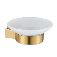 Мыльница Shevanik SG5703G стеклянная, золотая Мыльница Shevanik SG5703G стеклянная, золотая