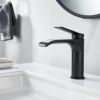 Смеситель для раковины Shevanik S4101H черный Смеситель для раковины Shevanik S4101H черный