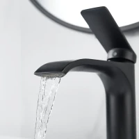 Смеситель для раковины Shevanik S4101H черный Смеситель для раковины Shevanik S4101H черный