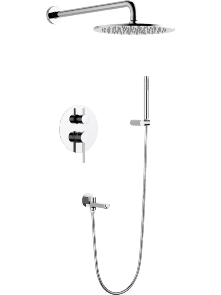 Душевой комплект Timo Saona SX-2379/00SM С ВНУТРЕННЕЙ ЧАСТЬЮ, хром