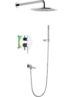 Душевой комплект Timo Saona SX-2379/00SM С ВНУТРЕННЕЙ ЧАСТЬЮ, хром