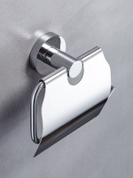 Держатель для туалетной бумаги AQUAme Trento с крышкой AQM7210CR