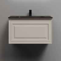 Тумба с раковиной Sancos Very 70 beige soft, раковина CN7007MB