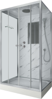 Душевая кабина Niagara Luxe 7772QM 120х90, серебро