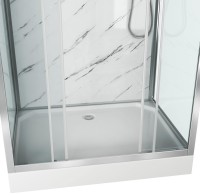 Душевая кабина Niagara Luxe 7772QM 120х90, серебро
