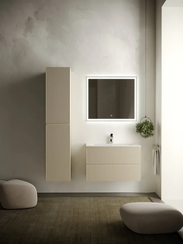 Тумба под раковину Sancos Snob R 80, beige soft