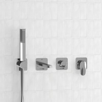Встраиваемый смеситель для душа и ванны Wasserkraft Weida A3151.268.270.271.087.103 С ВНУТРЕННЕЙ ЧАСТЬЮ, хром