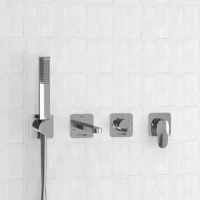 Встраиваемый смеситель для душа и ванны Wasserkraft Weida A3151.268.270.271.087.103 С ВНУТРЕННЕЙ ЧАСТЬЮ, хром