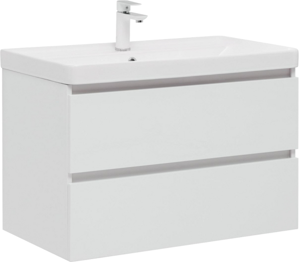 Тумба под раковину Aquanet Вега 80 подвесная