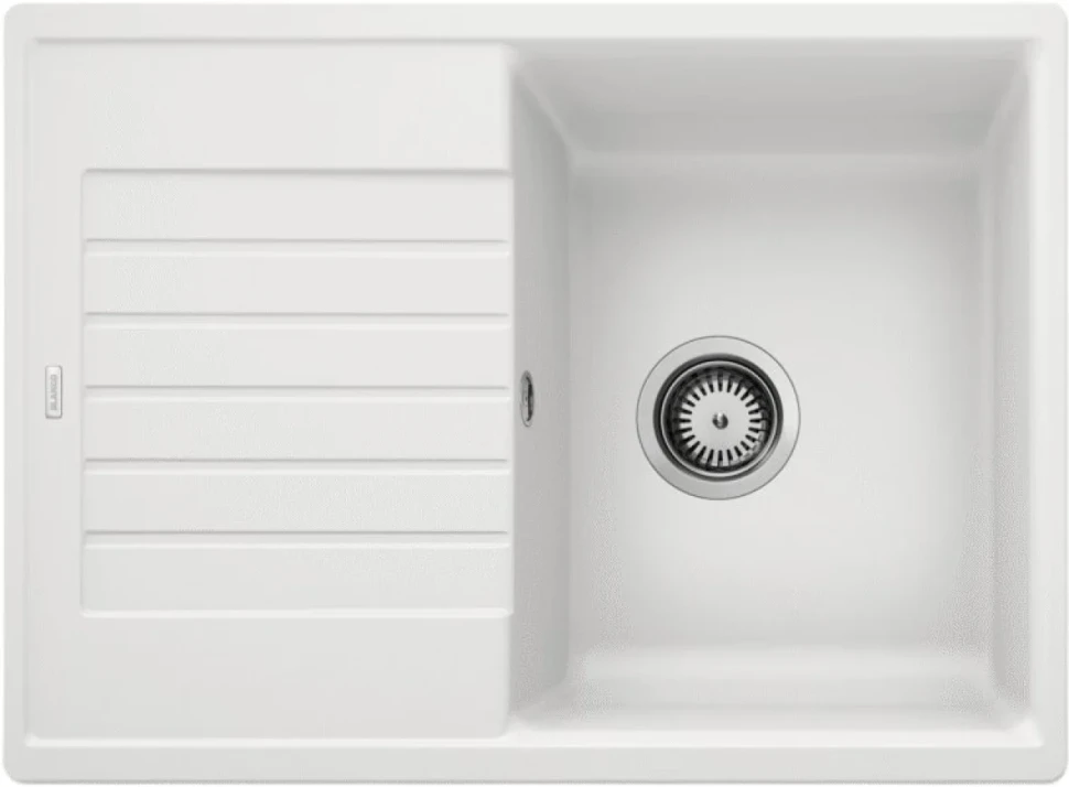 Комплект Мойка Blanco Zia 45 S Compact 524725 белая + Смеситель Grohe Eurosmart