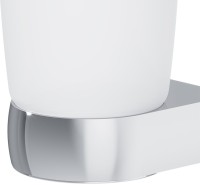 Стакан для ванной AM.PM Sensation A3034300 настенный, хром, стеклянный