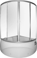 Акриловая ванна Aquanet Fregate 00205488 125x125 см, угловая, пристенная, белая, четверть круга, с каркасом, для двоих