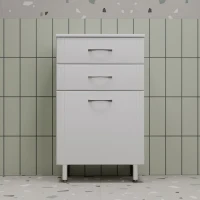 Тумба Style Line Эко Стандарт ТН 50 с 3 ящиками, белая