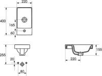 Тумба с раковиной Cersanit Moduo 40 Тумба с раковиной Cersanit Moduo 40