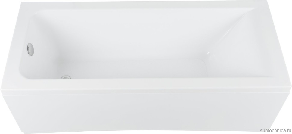 Акриловая ванна Aquanet Bright 230255 165x70 см, пристенная, белая, с каркасом