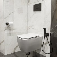 Держатель для туалетной бумаги DEKOR BANYO Alina Black A40 407 04