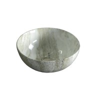 Накладная раковина GID Esfera Mnc487 32 под глянцевый камень, круглая, фаянс