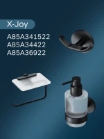 Держатель для полотенец AM.PM X-Joy A85A34422 черный, кольцо