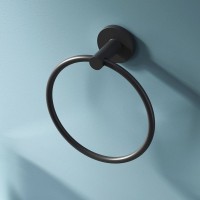 Держатель для полотенец AM.PM X-Joy A85A34422 черный, кольцо