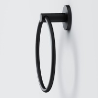 Держатель для полотенец AM.PM X-Joy A85A34422 черный, кольцо