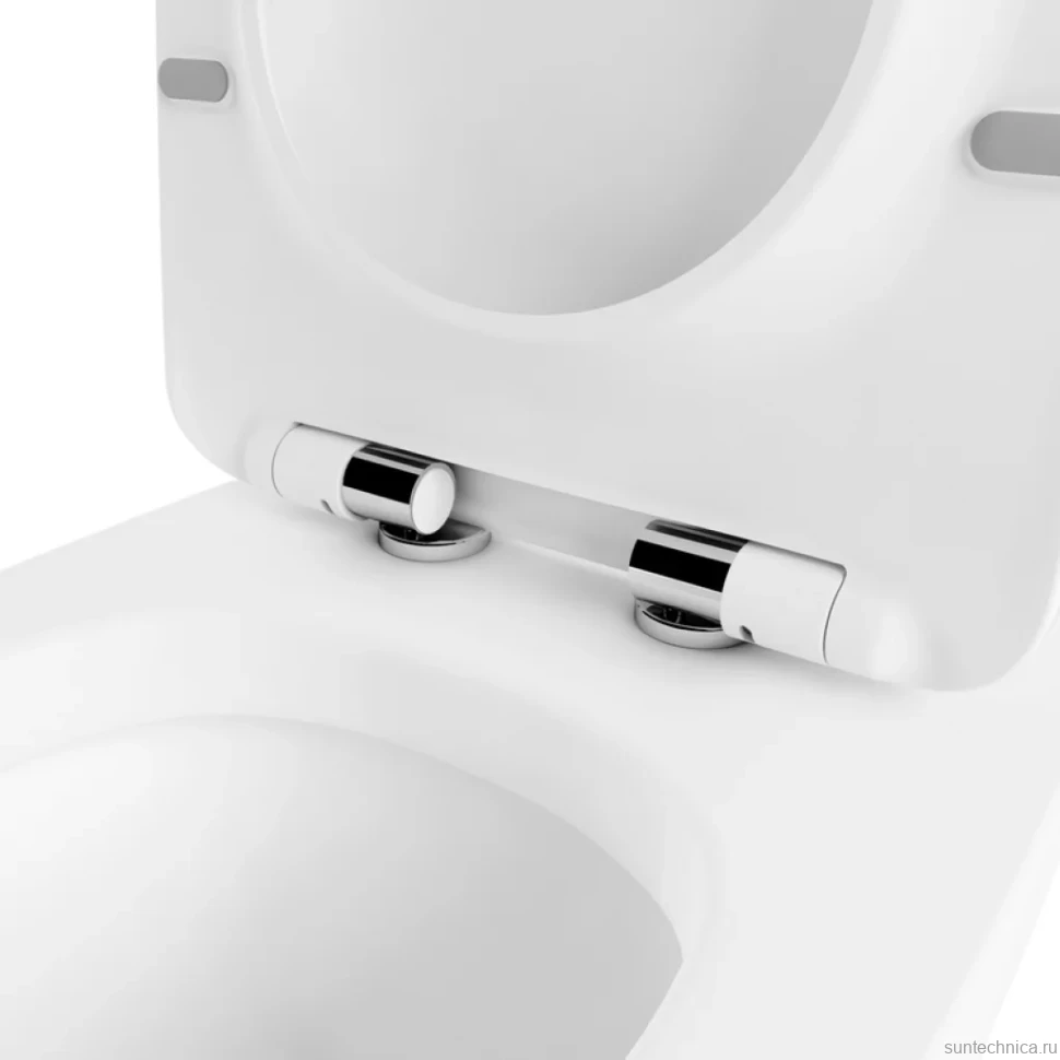 Комплект Lavinia Boho Унитаз приставной Bell Pro 33014040 + Крышка-сиденье Bell Pro 33290100 с микролифтом + Бачок скрытого монтажа RelFix 38020010 + Кнопка RelFix 38050702 + Дозатор RelFix 38040010