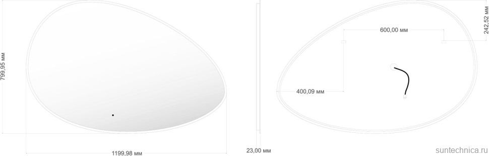 Мебель для ванной комнаты Opadiris Ибица 120 подвесная, фурнитура золото