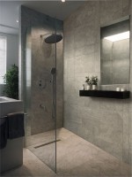 Душевой комплект AltroBagno Bilancia AltroBagnoBilancia040502GM С ВНУТРЕННЕЙ ЧАСТЬЮ, оружейная сталь