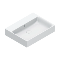 Раковина подвесная Catalano Premium 0220600001 60х47 глянцевая белая, прямоугольная