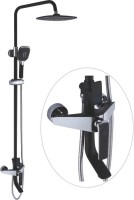 Душевая стойка Rose R1336H черная